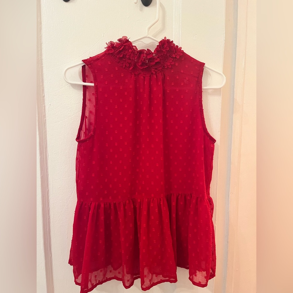 Zara High-Neck Top